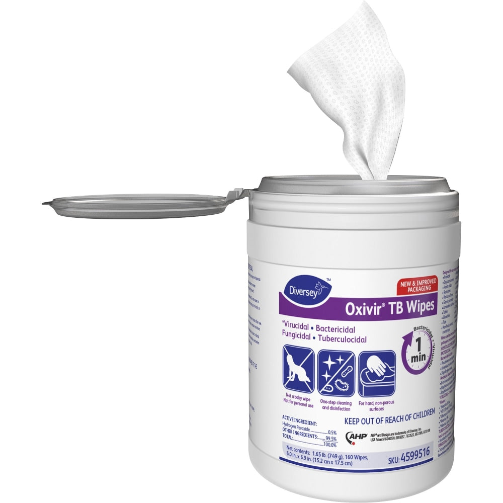 Oxivir TB Wipes, Canister Of 160