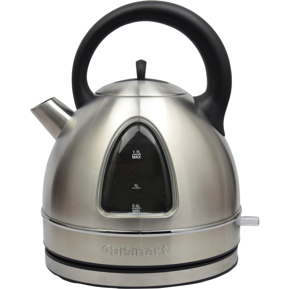 Cuisinart 7-Cup Cordless Electric Kettle, 11-13/16inH x 8-1/4inW x 8-1/4inD, Silver