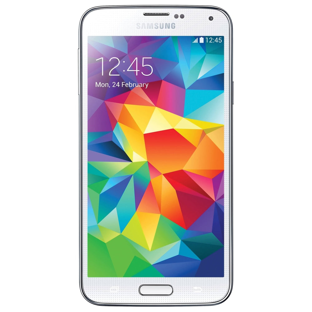 Samsung Galaxy S5 G900T Cell Phone, White, PSN101067