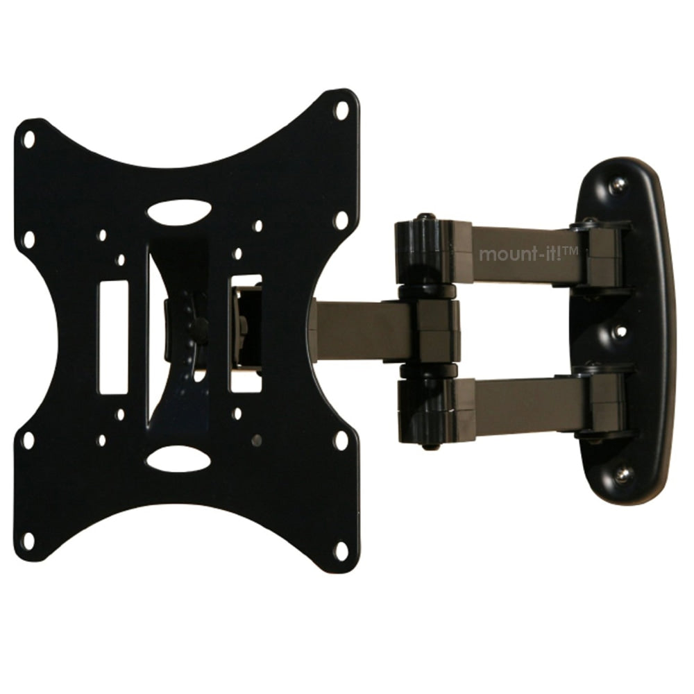 Mount-It! MI-415 Full-Motion Medium TV Wall Mount, Black