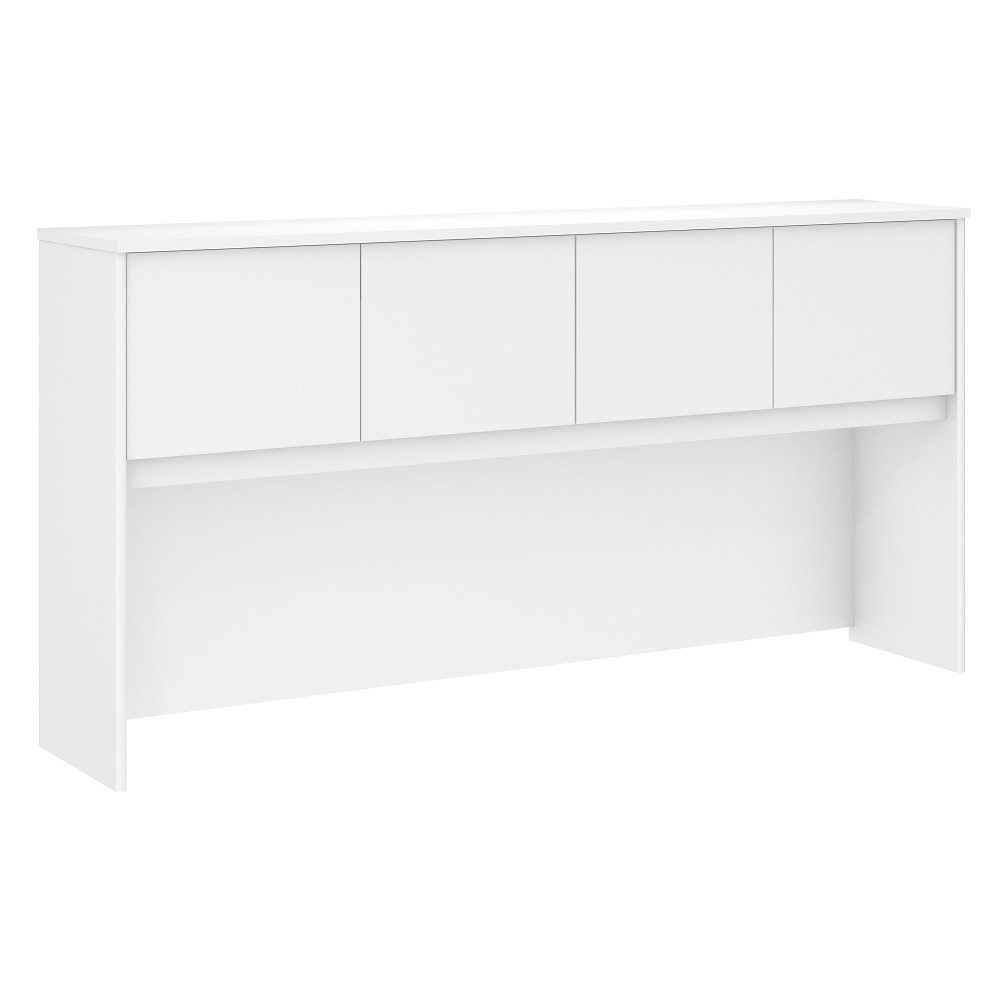 Bush Business Furniture Studio C 72inW Hutch, White, Standard Delivery