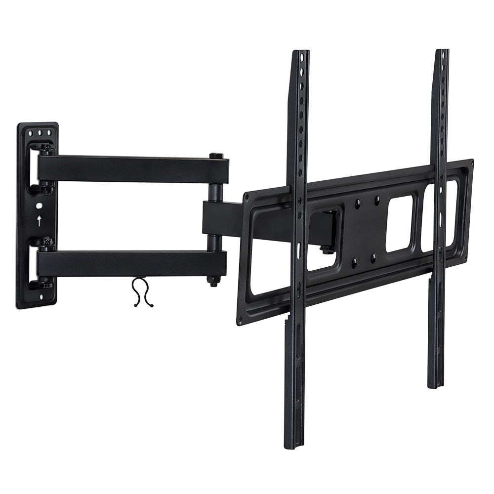 Mount-It! MI-3991L Full-Motion TV Wall Mount For Screens 37 - 70in, 9inH x 27inW x 2-1/2inD, Black