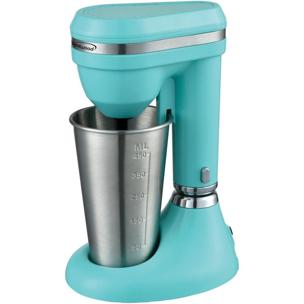 Brentwood 15 Oz Classic Milkshake Maker, Turquoise