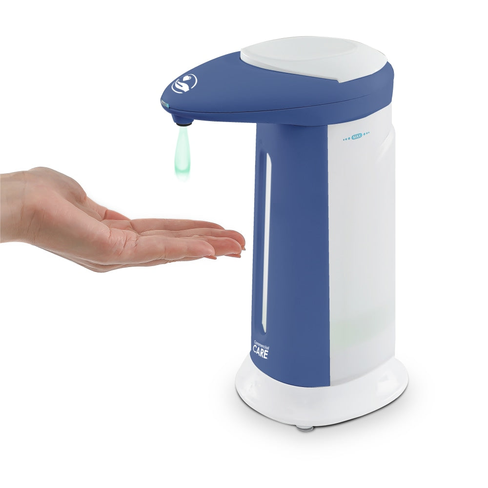 Commercial Care Touchless Soap Dispenser, 8-1/4inH x 4-5/16inW x 3-15/16inD, White