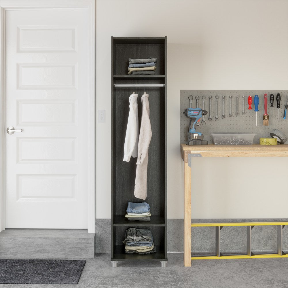 Ameriwood Home Camberly 18inW Mudroom Cabinet, Black