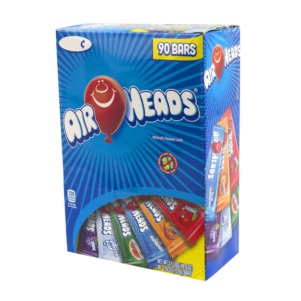 Airheads Variety Box, Pack Of 90 Bars