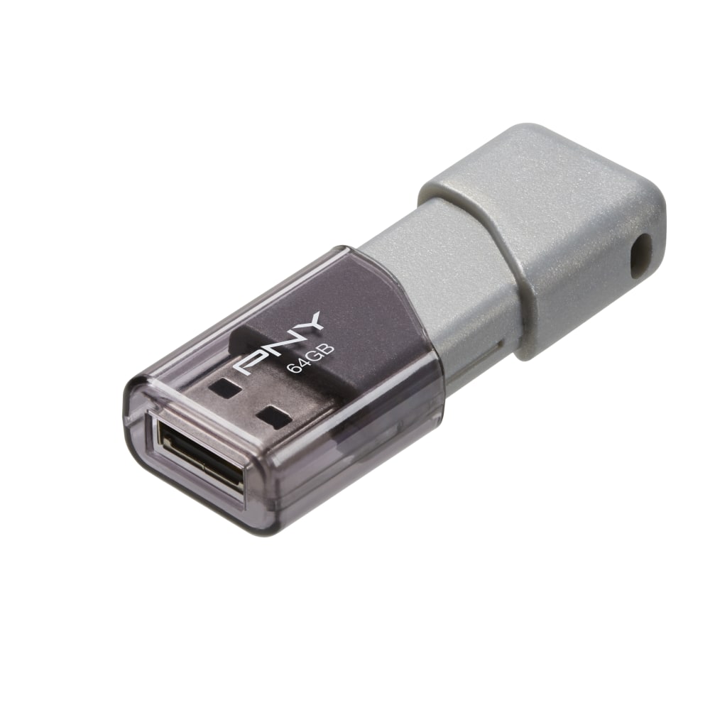 PNY Turbo Attache 3 USB 3.0 Flash Drive, 64GB