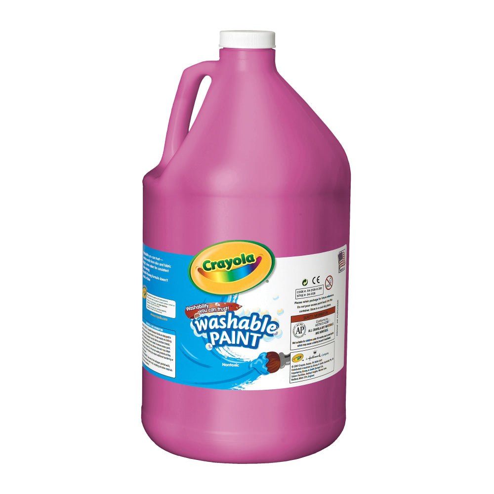 Crayola Washable Paint, Magenta, Gallon