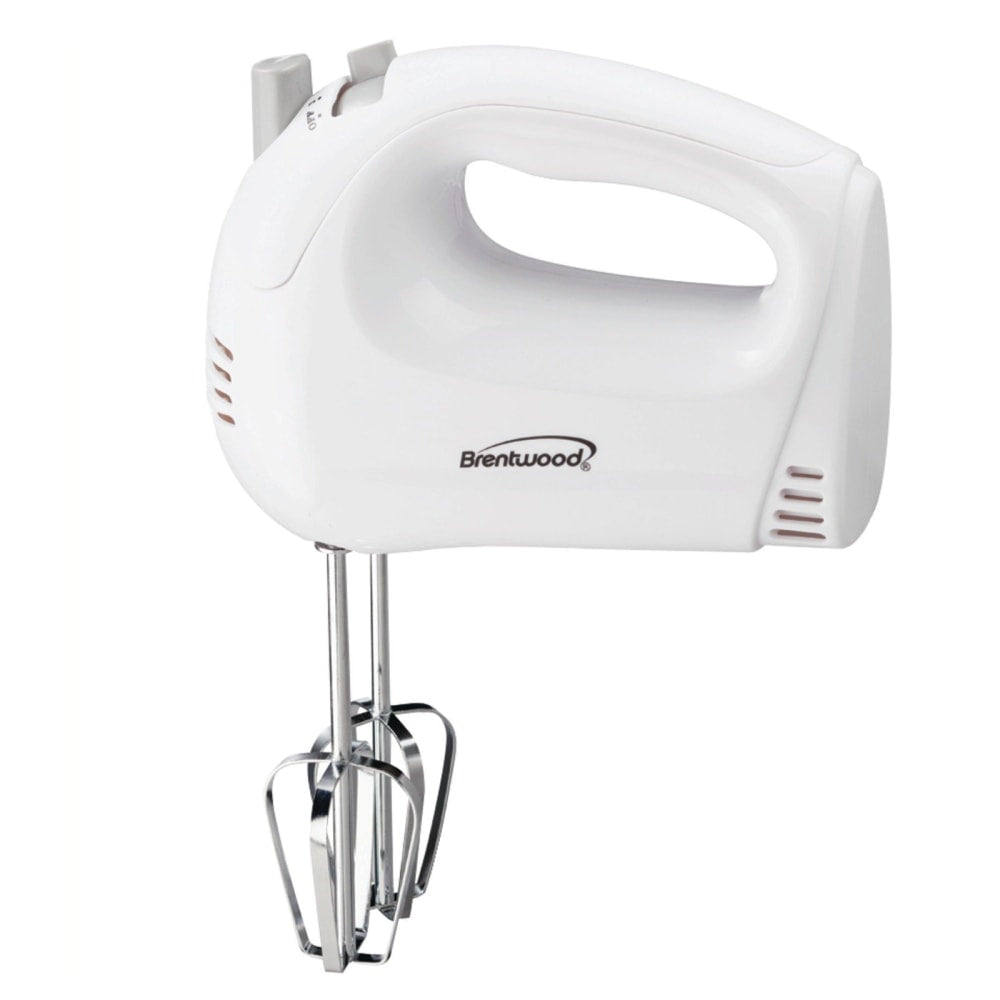 Brentwood 99583185M 5-Speed Hand Mixer, White