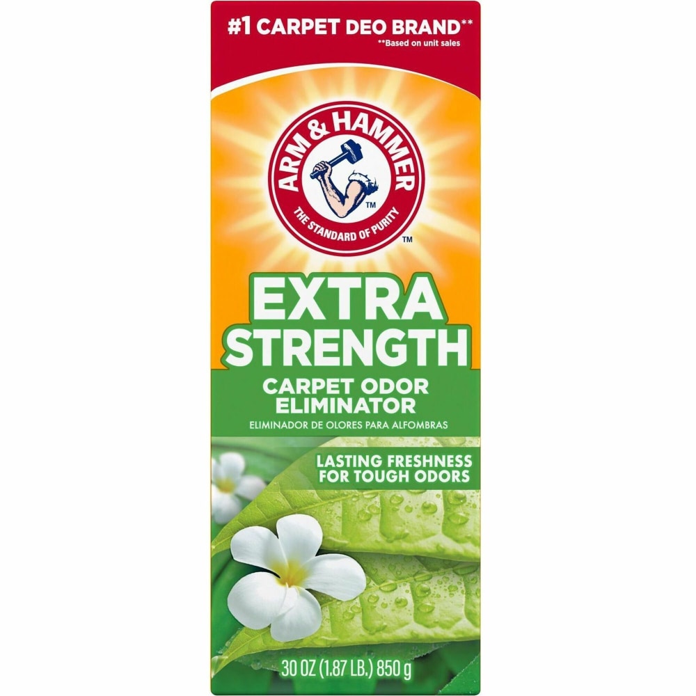 Arm & Hammer Deodorizing Carpet Cleaning Powder, Original Scent, 32 Oz Bottle, Case Of 6