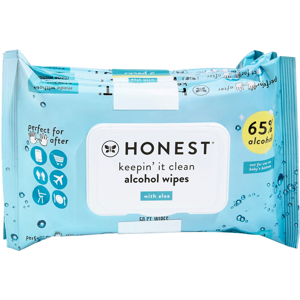 The Honest Company Sanitizing Wipes, 2 oz, Pack Of 3