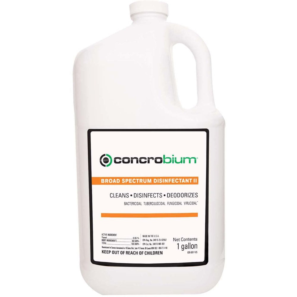 Concrobium Broad Spectrum Disinfectant Cleaner Pro, 1 Gallon, Case Of 4 Bottles