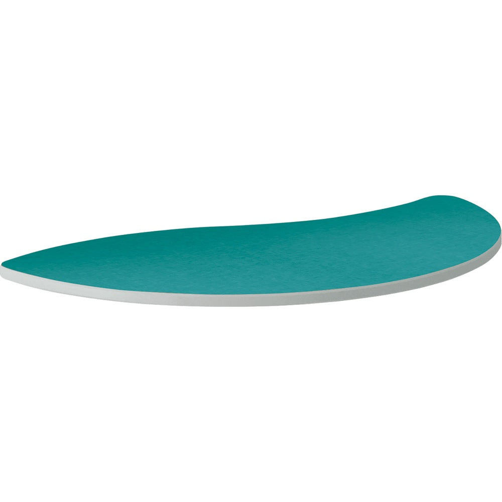 HON Build 54inW Configurations Wisp Table, Turquoise Blue