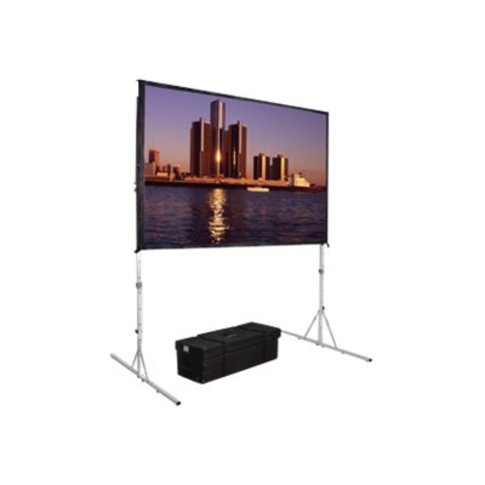 Da-Lite Fast-Fold Deluxe Screen Series Portable Folding Frame Screen - 120in Screen - Projection screen - rear - 128in (128 in) - 16:10 - Da-Tex