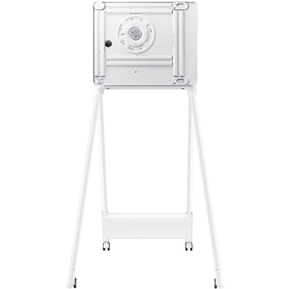 Samsung STN-WM55R Flipchart Stand - Up to 55in Screen Support - Light Gray, White