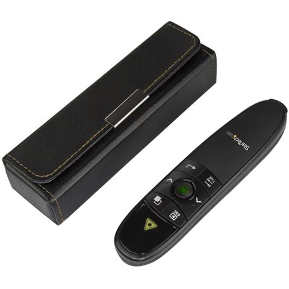 StarTech.com Wireless Presentation Remote with Green Laser Pointer - 90ft)