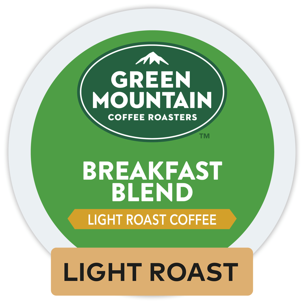 Green Mountain Coffee Single-Serve Coffee K-Cup, Breakfast Blend, Carton Of 48