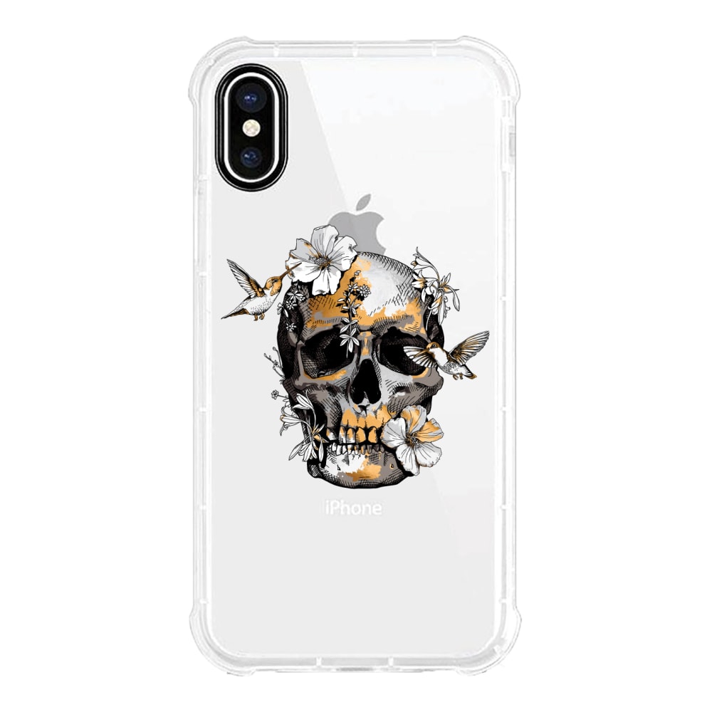 OTM Essentials Tough Edge Case For iPhone Xs Max, Skull, OP-XP-Z129A