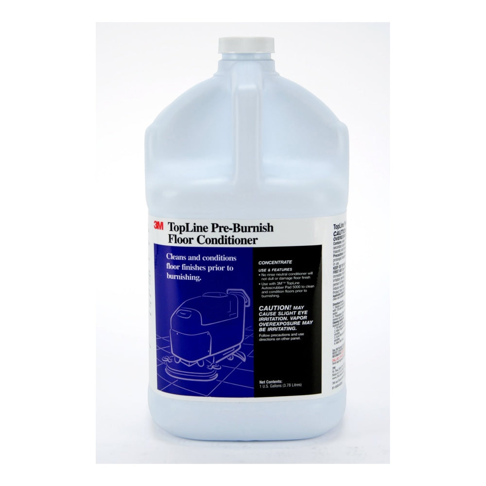 3M TopLine Pre-Burnish Floor Conditioner, 128 Oz Bottle