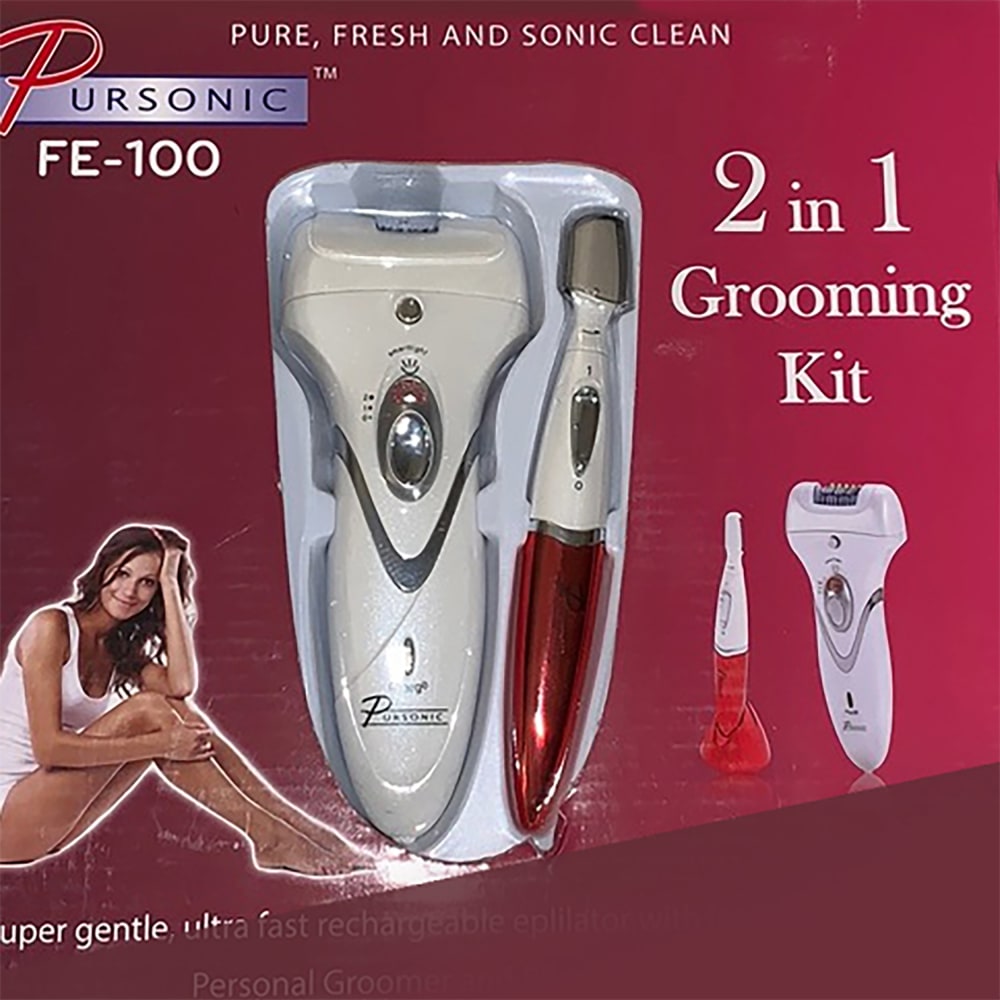 Pursonic Epilator And Personal Groomer Bikini Trimmer