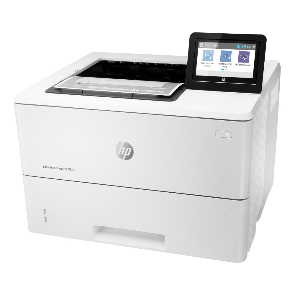 HP LaserJet Enterprise M507dng Laser Monochrome Printer