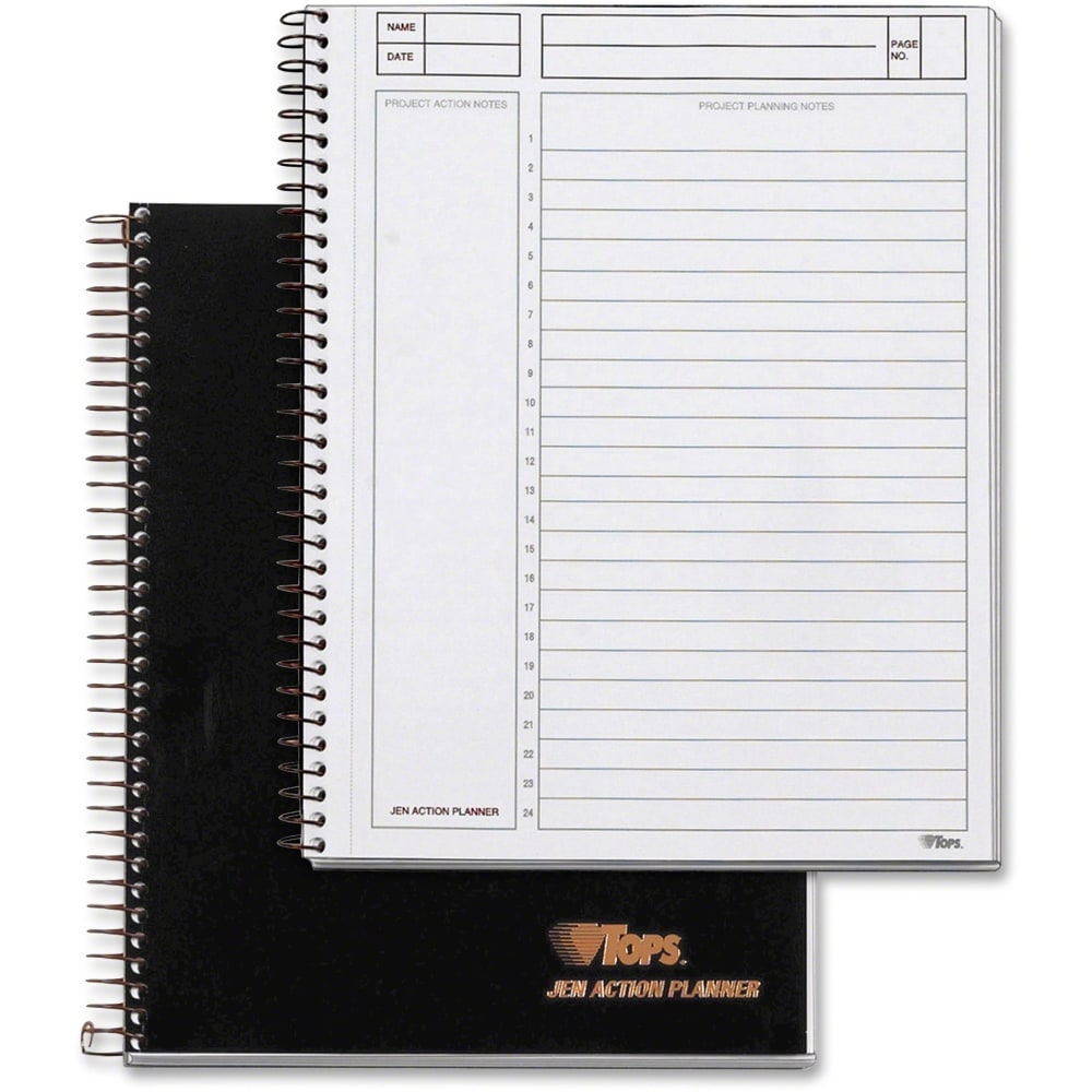 TOPS Profesional Planner, 8-1/2in x 6-3/4in, 84 sheets