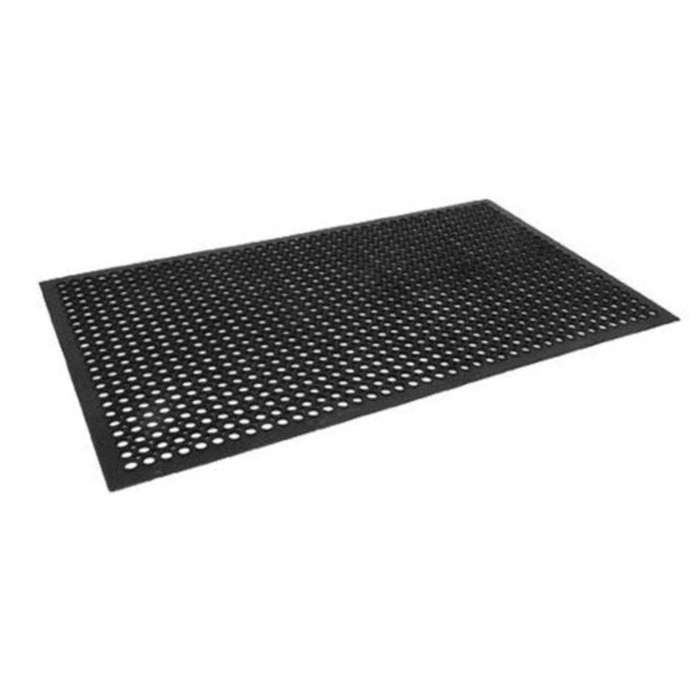 Cactus Mat Co. Topdek Junior Floor Mat, 1/2inH x 3ftW x 5-d, Black