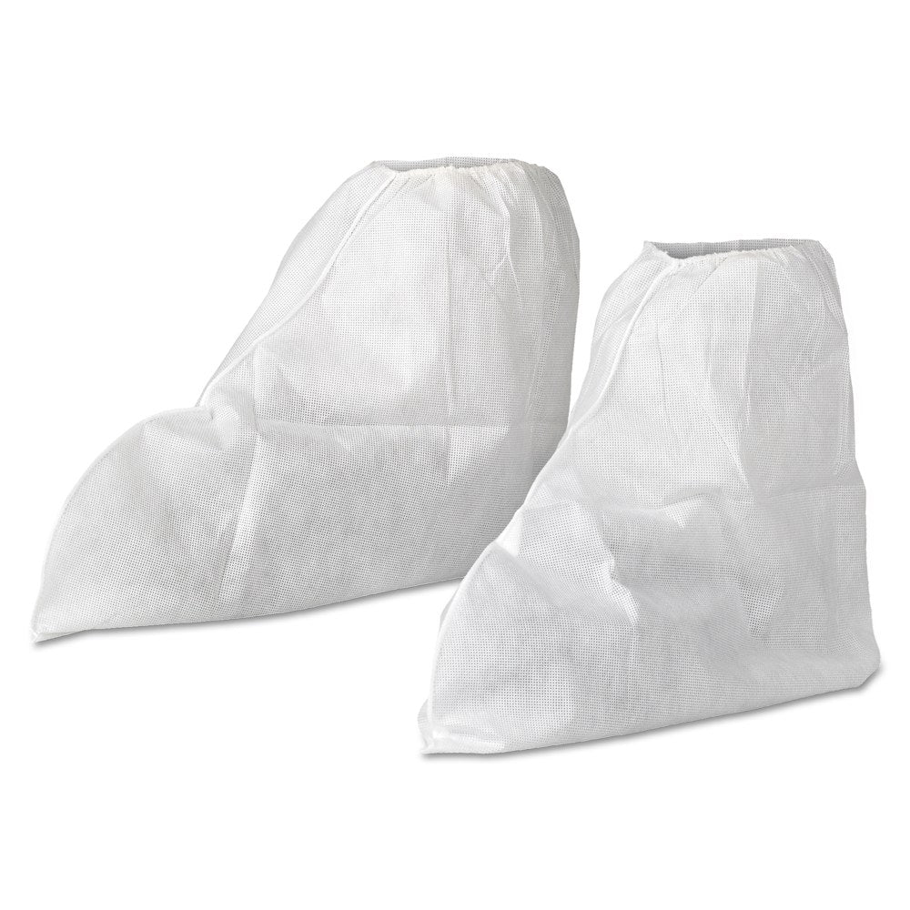 Kimberly-Clark KleenGuard A20 Breathable Particle Protection Foot Covers, One Size, White, Case Of 300 Covers