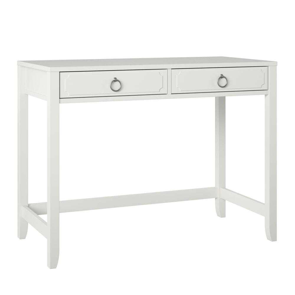 Ameriwood Home Her Majesty 40inW Computer Desk, White