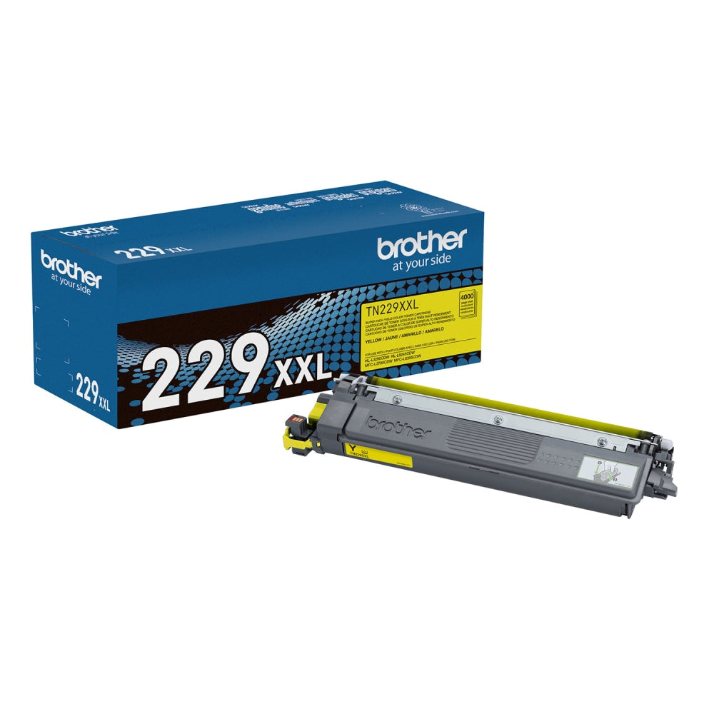 Brother TN229XXL Yellow Extra-High Yield Toner Cartridge, (TN229XXLY)