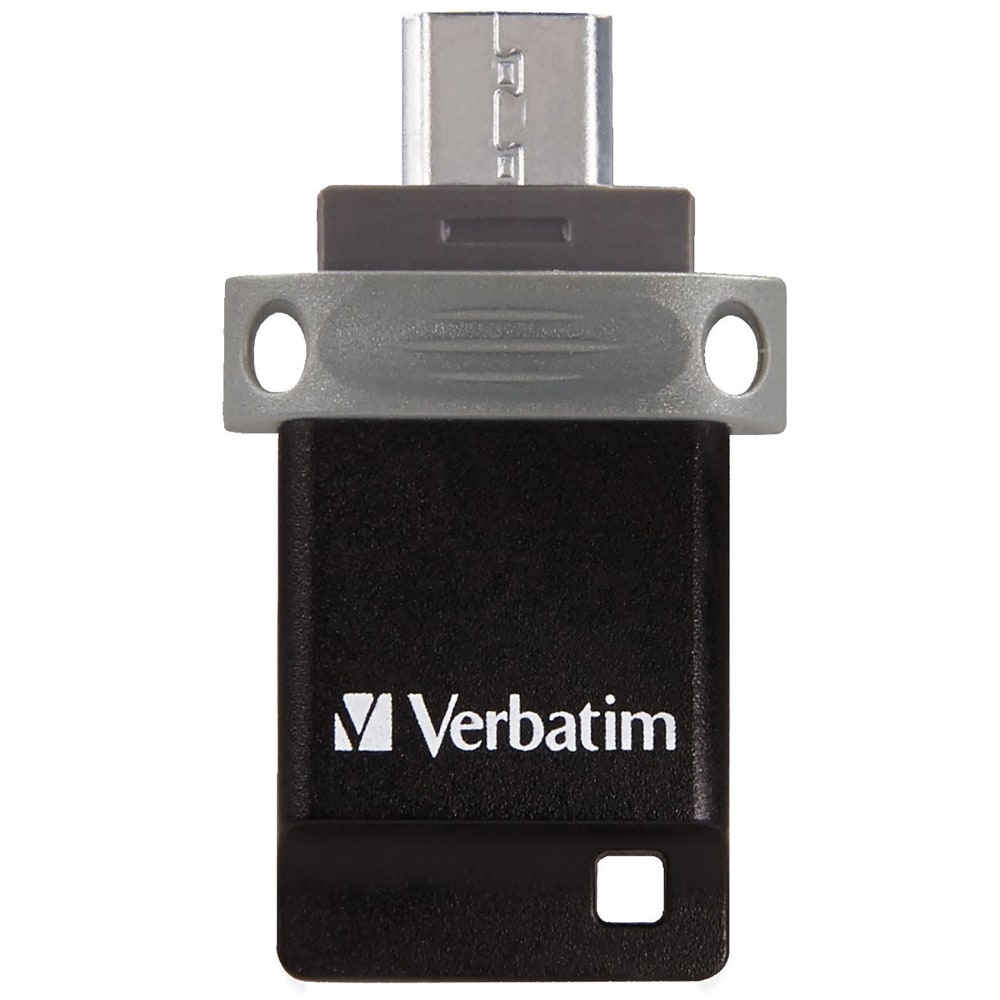 Verbatim Store "n Go Dual USB Flash Drive for OTG Devices, 64GB