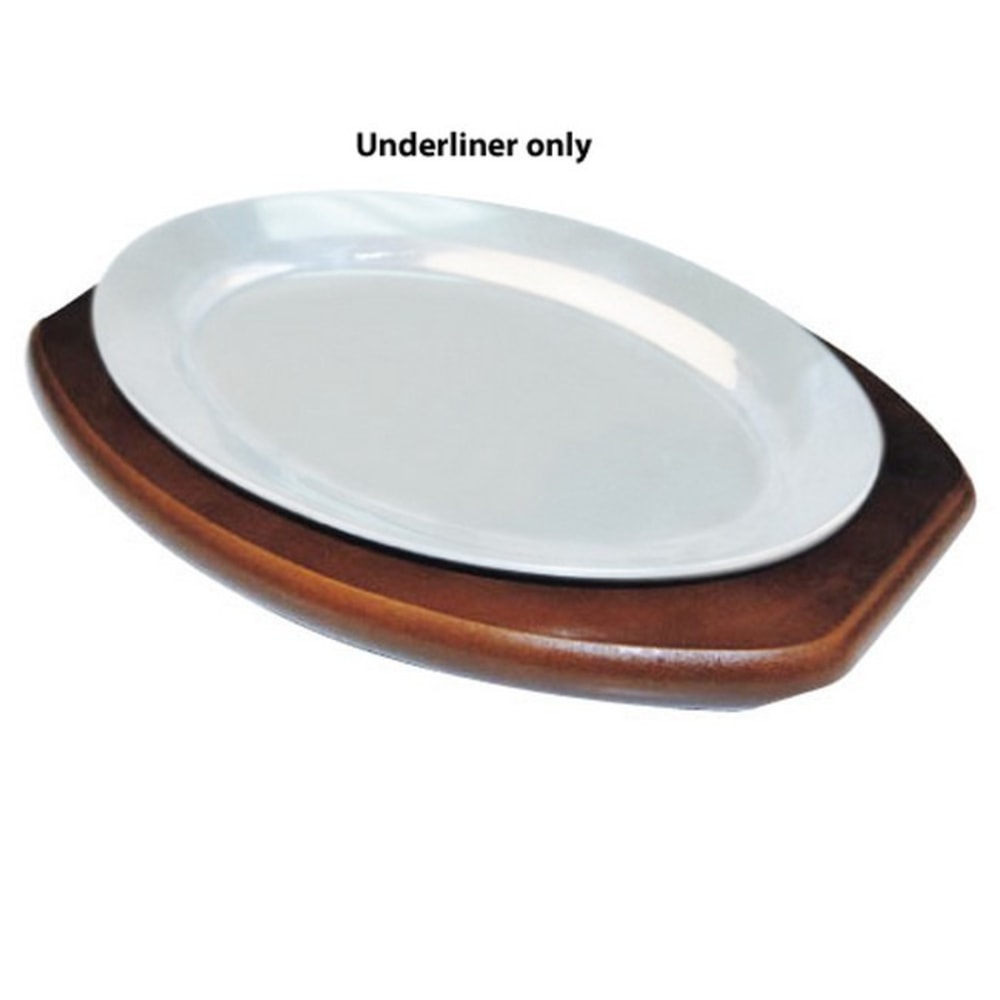 Winco Platter Underliner, 12in, Brown