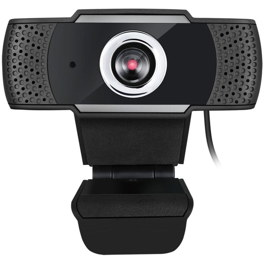 Adesso CyberTrack H4 1080P USB Webcam - 2.1 Megapixel - 30 fps - Manual Focus-Tripod Mount - 1920 x 1080 Video - Works with Zoom, Webex, Skype, Team, Facetime, Windows, MacOS, and Android Chrome OS