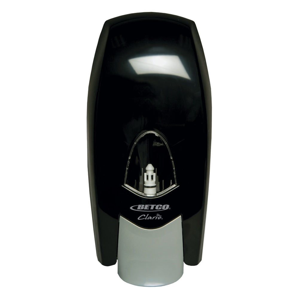 Betco Clario Lotion Dispensers, 1,000 mL, Black, Case Of 12