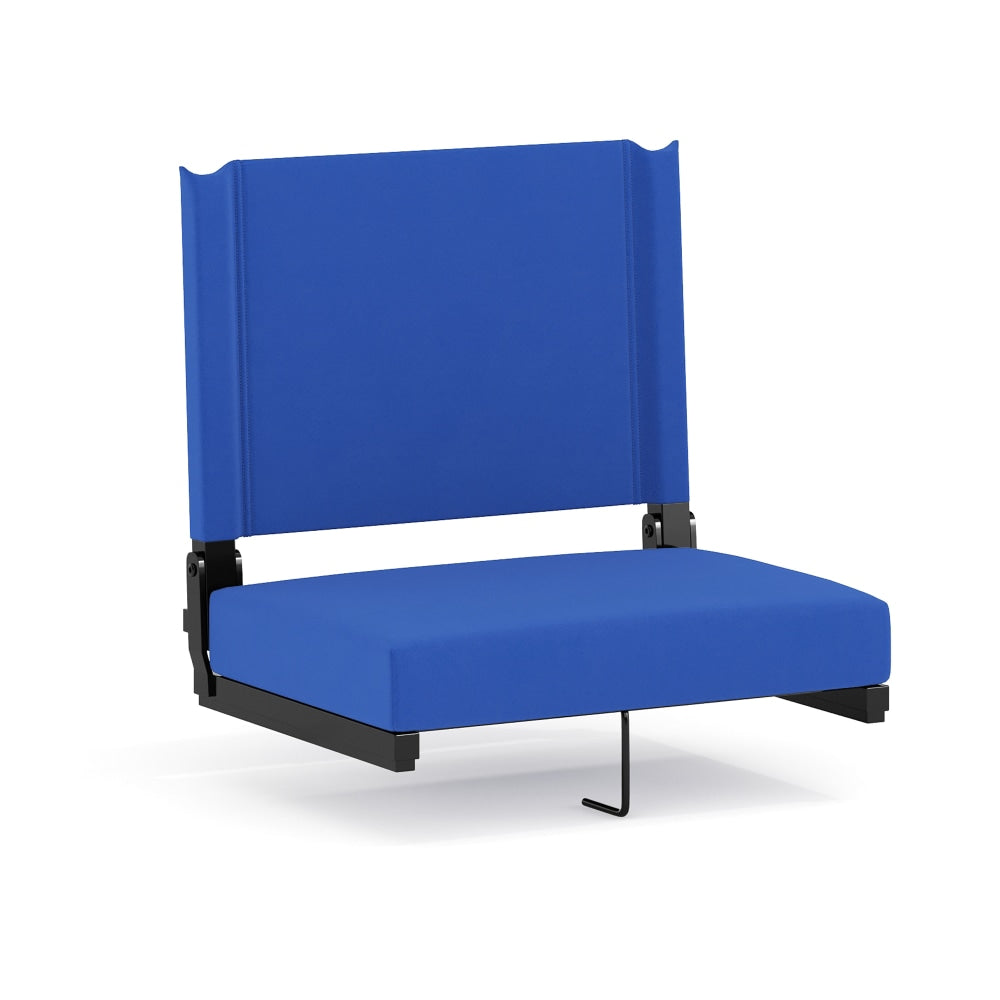 Flash Furniture Grandstand Comfort Seat, Blue/Black