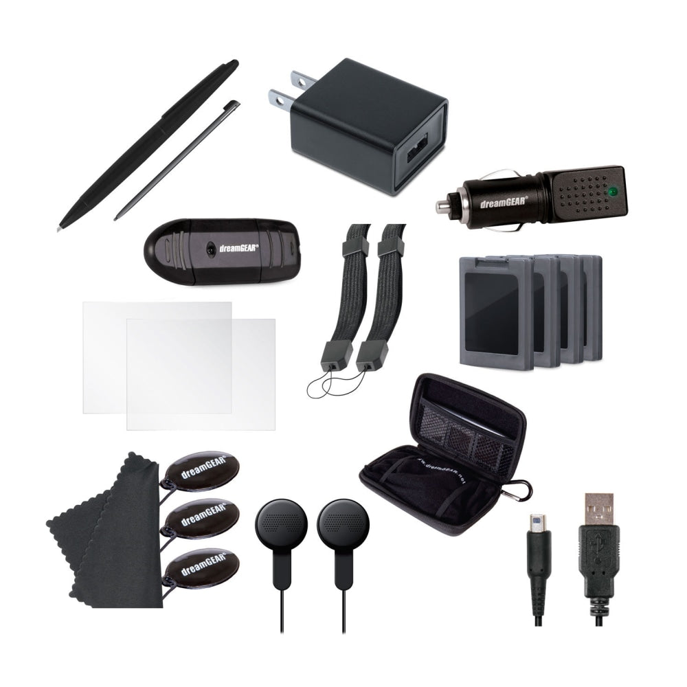 DreamGear 20-In-1 Essentials Kit For Nintendo 3DS XL