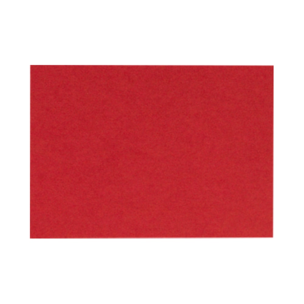 LUX Mini Flat Cards, #17, 2 9/16in x 3 9/16in, Ruby Red, Pack Of 250