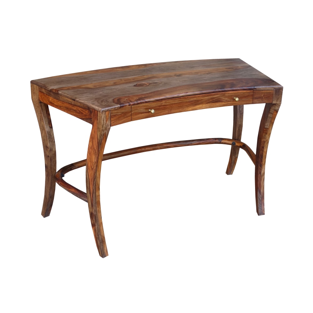 Coast to Coast 51inW Writing Desk, Callum, Brownstone Nut Brown