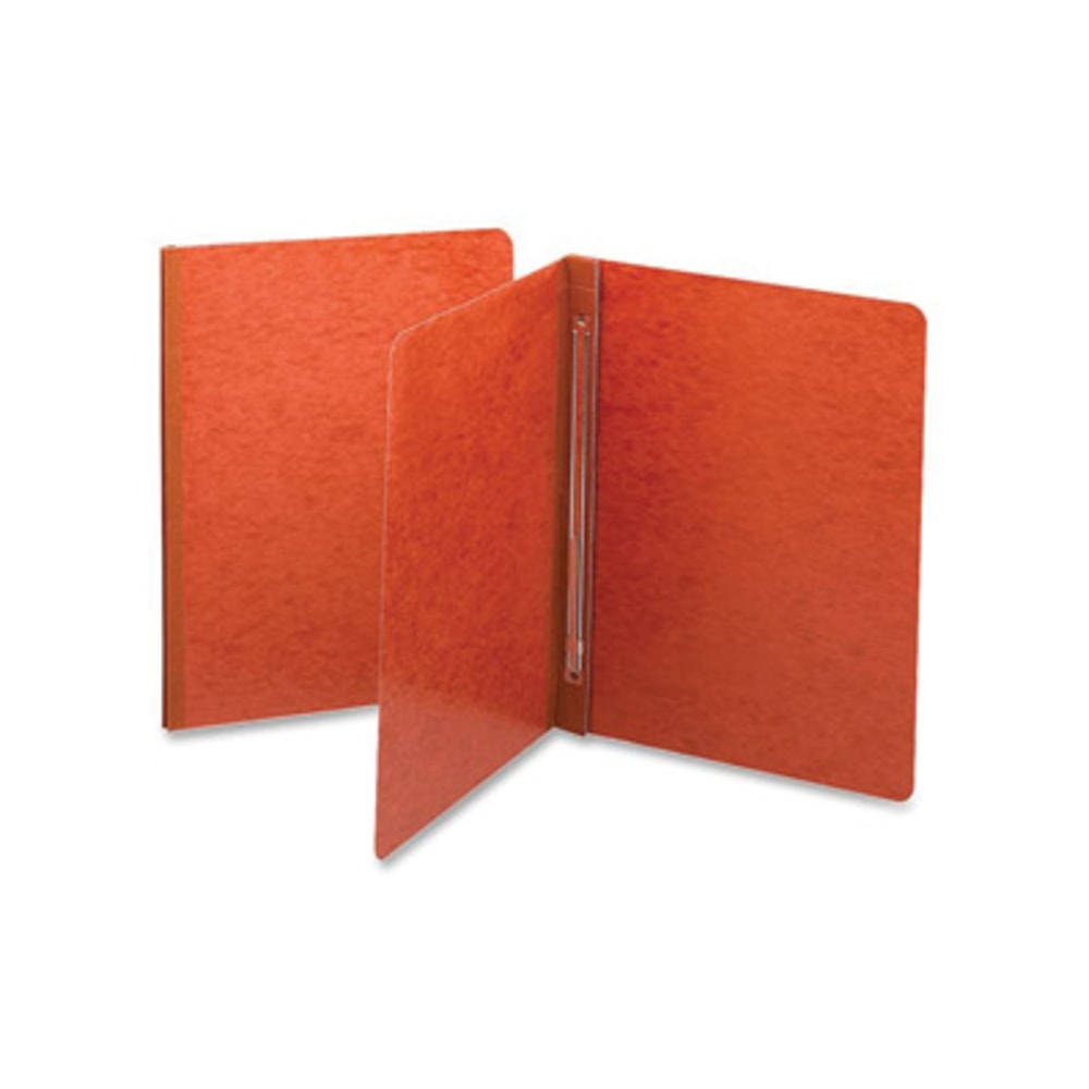 Smead Color Pressboard Binder Covers, 8 1/2in x 11in, 60% Recycled, Red