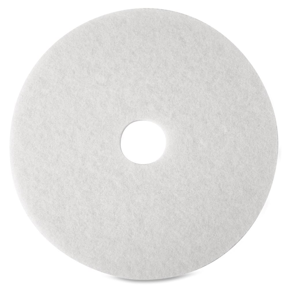 Niagara 4100N Polishing Pads, 20in, White, Case Of 5