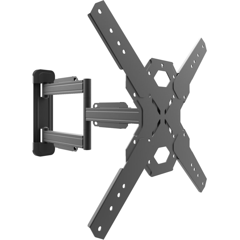 Kanto Wall Mount for TV - Black - Adjustable Height - 1 Display(s) Supported - 26in to 60in Screen Support - 88 lb Load Capacity