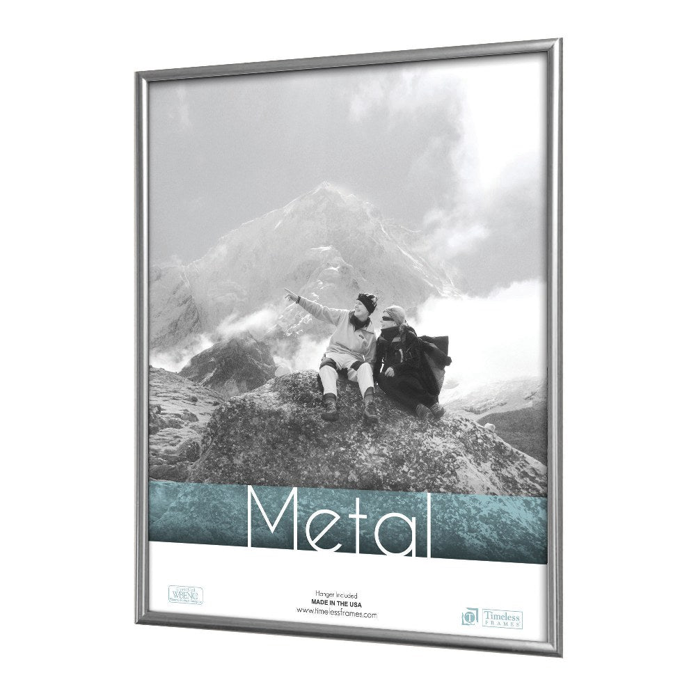 Timeless Frames Metal Photo/Document Frame, 11in x 17in, Silver