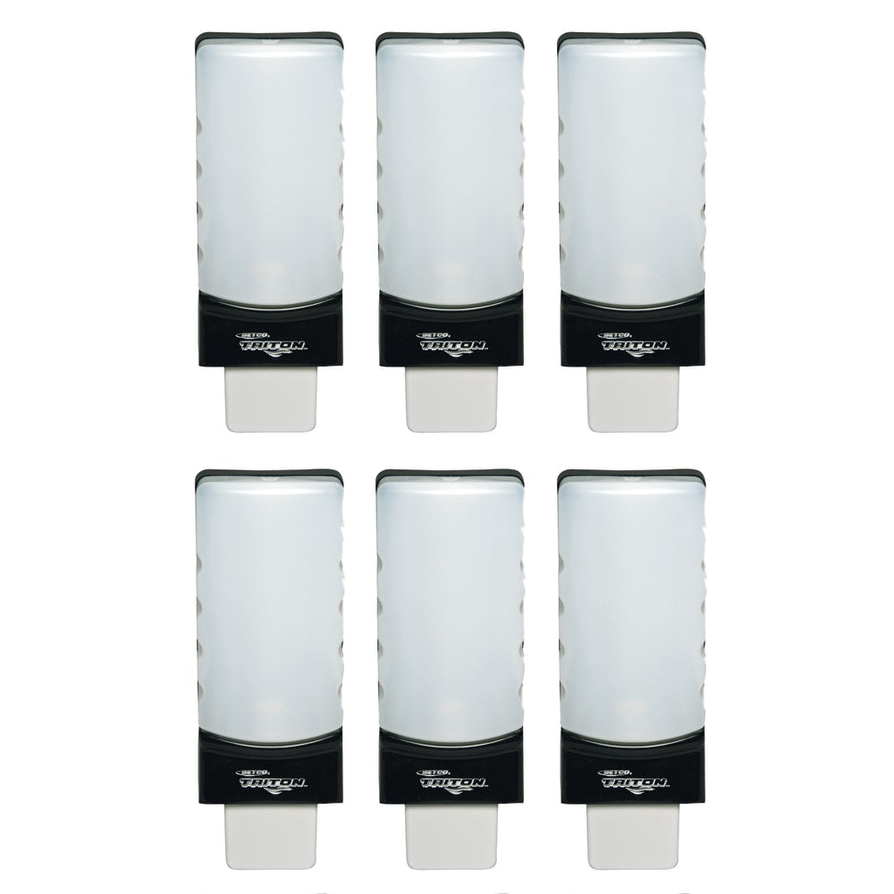 Betco Triton Skin Care Dispensers, 2L, Black, Case Of 6