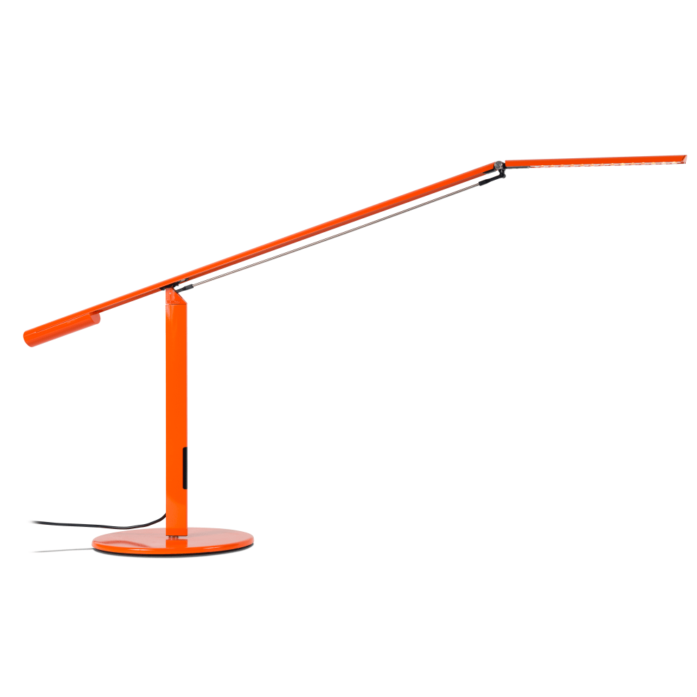 Koncept Equo LED Desk Lamp, Cool Light, 24-1/2inH, Orange