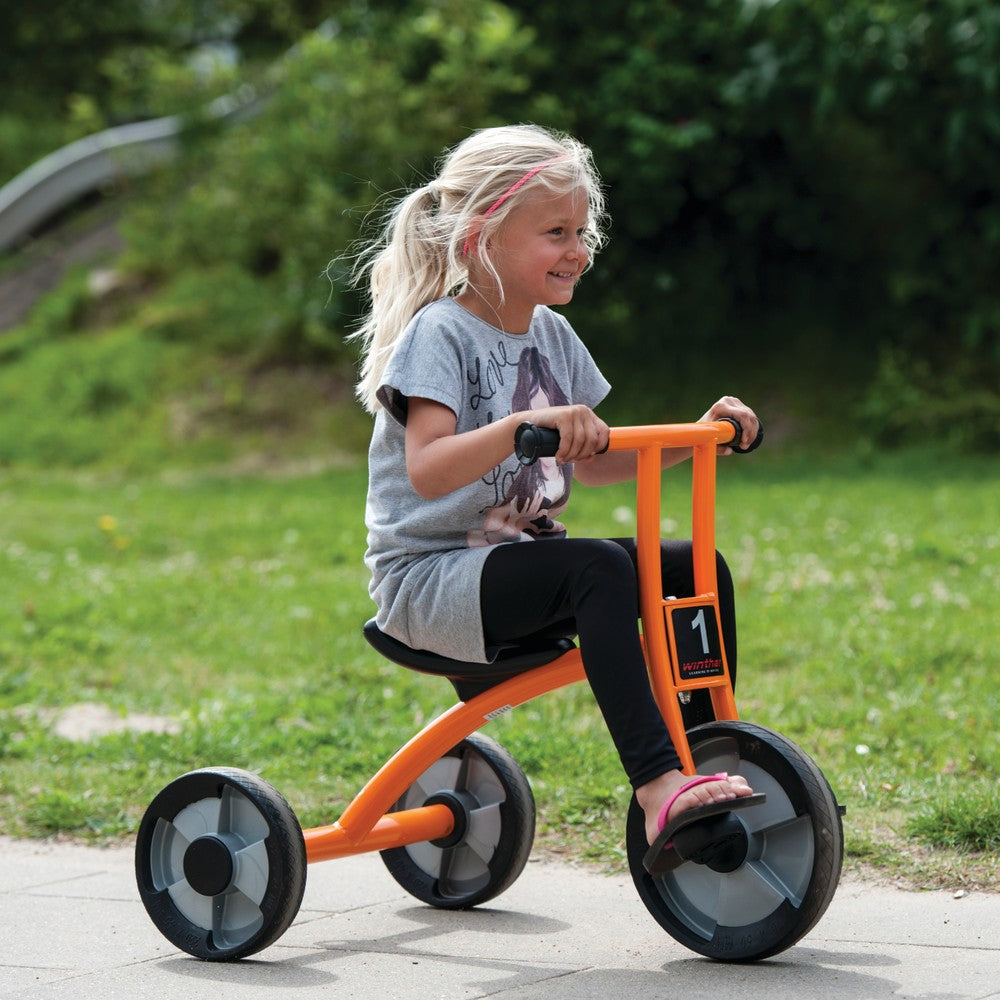 Winther Circleline Tricycle, Medium, 31inL x 20 1/2inW x 24 1/2inH, Orange