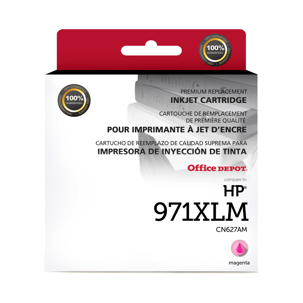 Clover Imaging Group Remanufactured Magenta High-Yield Ink Cartridge Replacement For HP 971XL, 118101