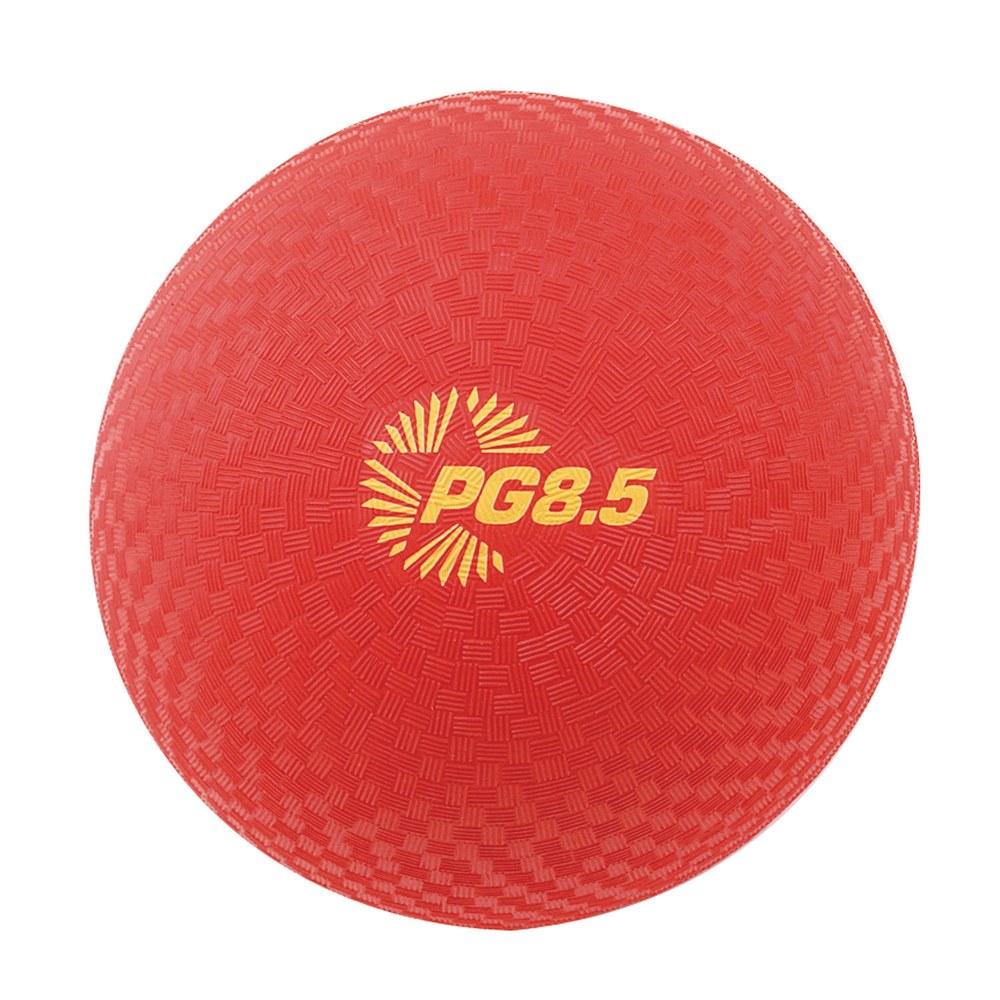 Champion Sports Playground Ball, 8-1/2in, Red