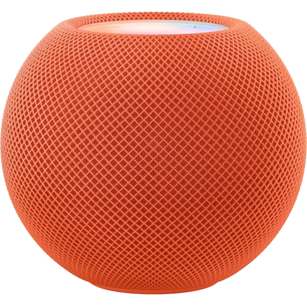 Apple HomePod mini Bluetooth Smart Speaker - Siri Supported - Orange - Wireless LAN