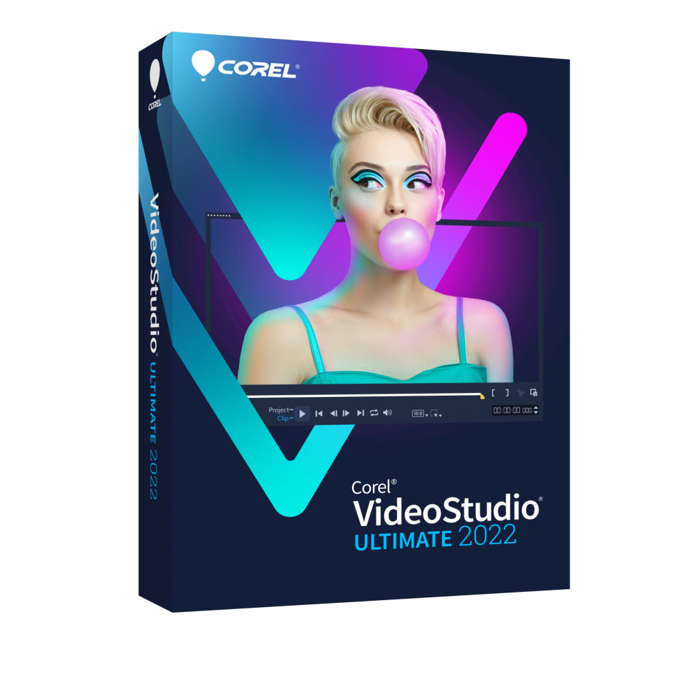 Corel VideoStudio 2022 Ultimate, For Windows, CD/Product Key