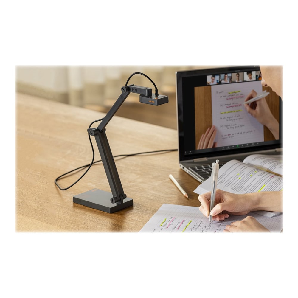 IPEVO V4K PRO - Document camera - color - 8 MP - 3264 x 2448 - 4K - audio - USB 2.0